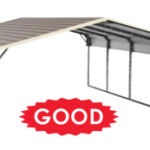 Metal Carports & Garages for Sale or Rent to Own in Ruston LA by MJ Bond Buildings